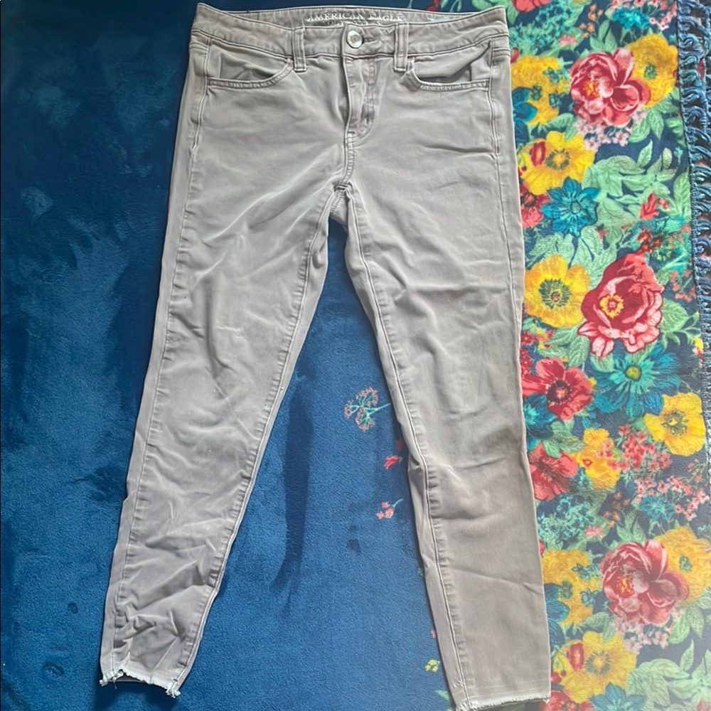 Pinkish/Gray Women's Jeans